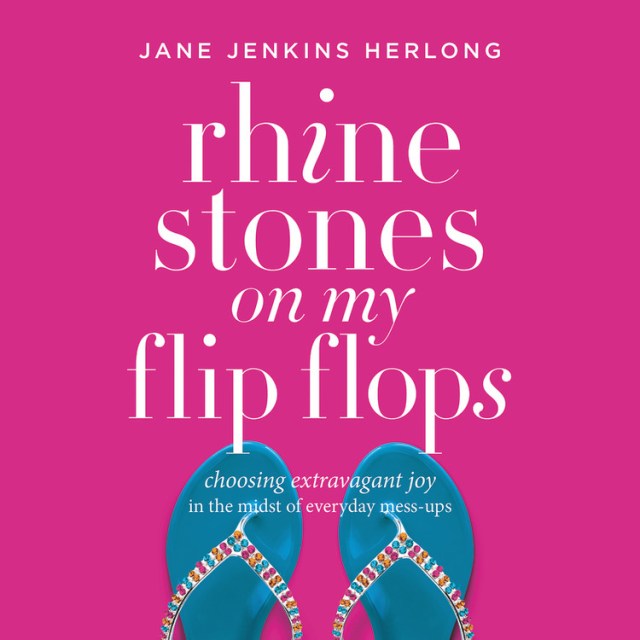 Rhinestones on My Flip-Flops