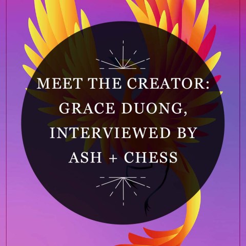 Meet the Creator: Grace Duong of Mystic Mondays, Interviewed by Ash + Chess of Queer Tarot