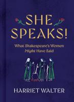 She Speaks!