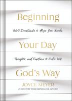 Beginning Your Day God’s Way