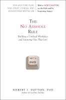 The No Asshole Rule