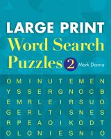 Large Print Word Search Puzzles 2